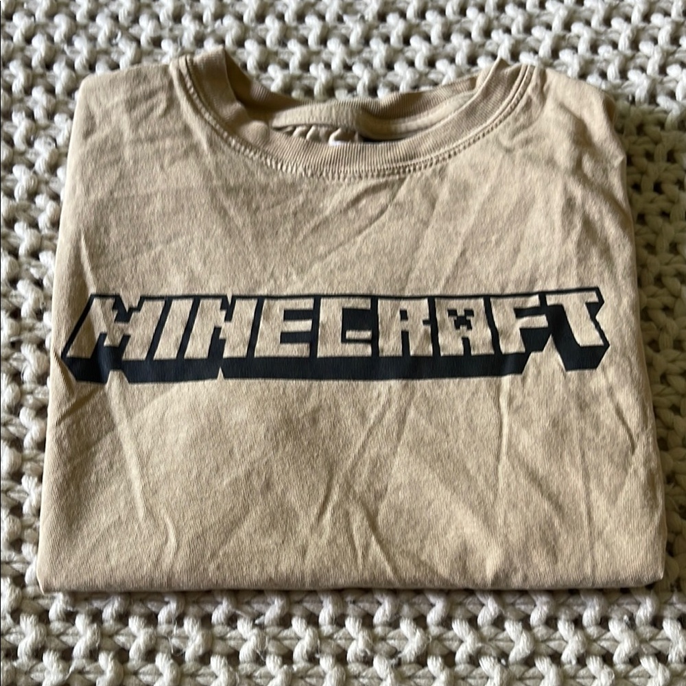 Zara Boys Minecraft Shirt, Size 6